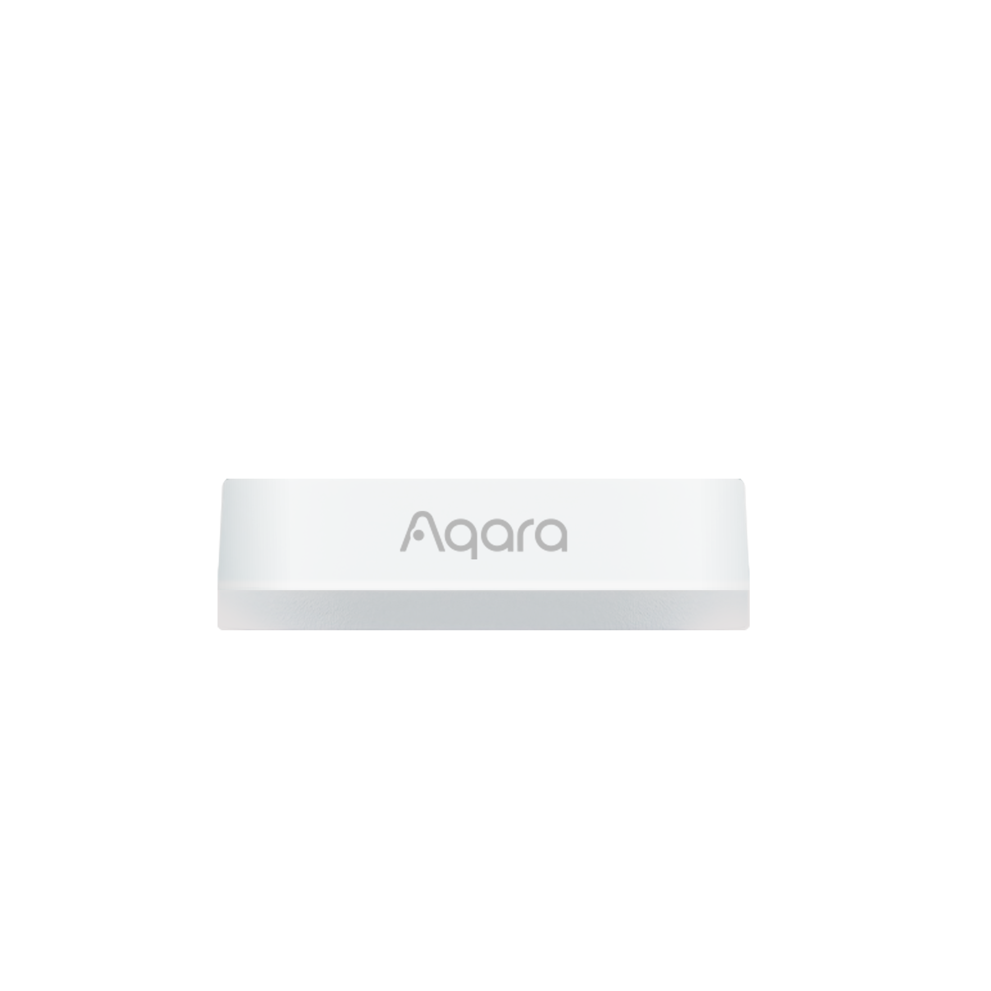Ein weißes Aqara-Gerät mit einem schlichten Design.
