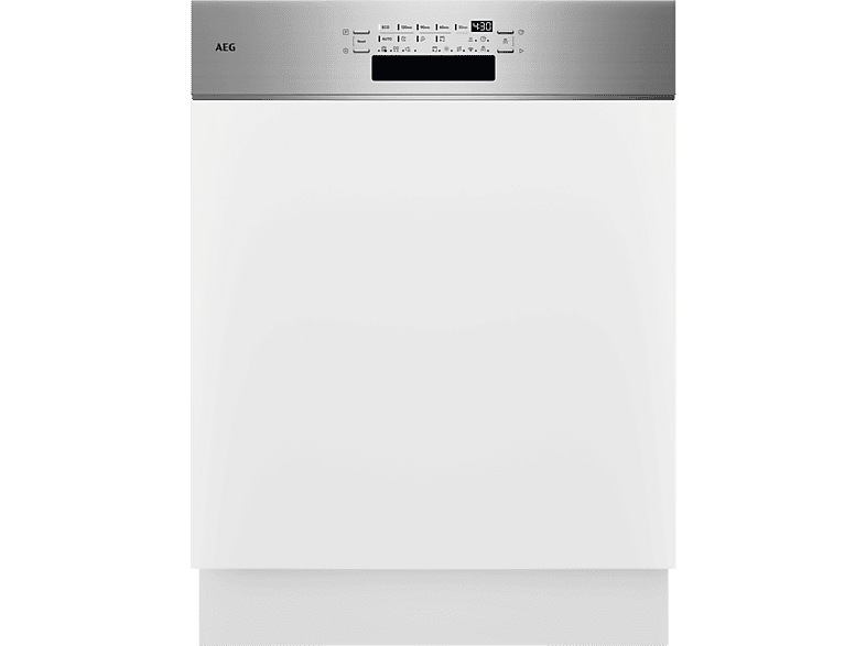 AEG Gt7200c2snm - Semi-integreerbare Vaatwasser Standaard (60 Cm Breed) 14 Bestekken 44 Db(a)