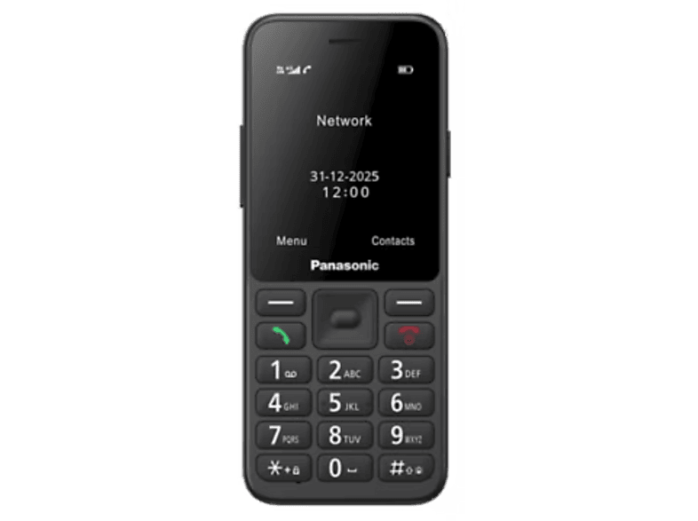 Telefon dla seniora PANASONIC KX-TU260EXB 4G Czarny