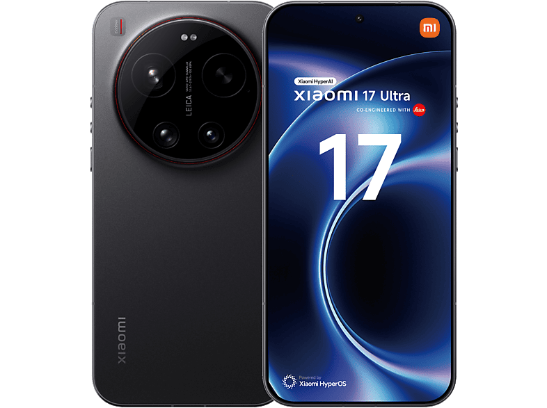 Smartfon Xiaomi 17 Ultra 5G 16/512GB Czarny (72990)
