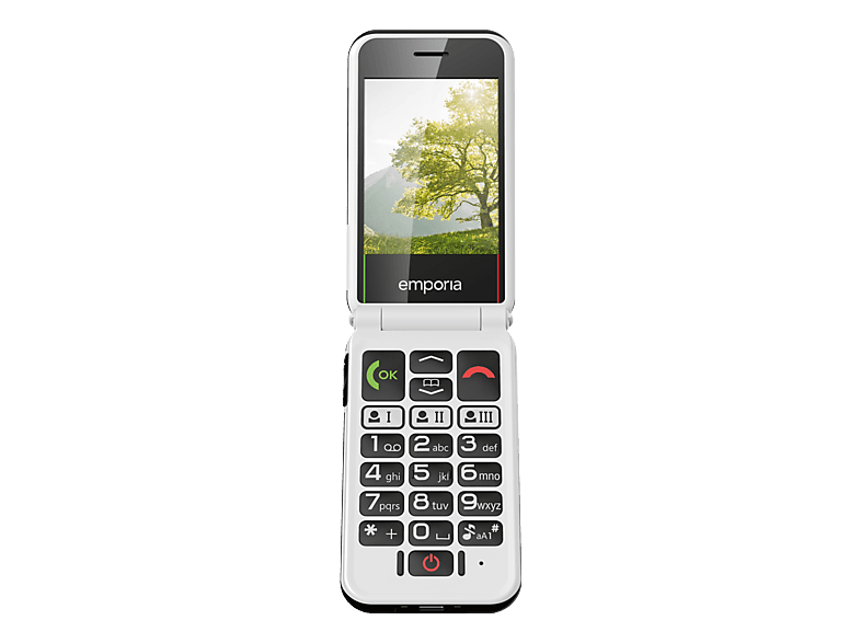 EMPORIA SIMPLICITYglam.4G LTE Klapphandy, Schwarz