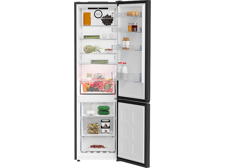 Lodówka BEKO b300 B3RCNA404HXBR HarvestFresh No Frost AeroFlow 203.5cm Dark Inox – zdjęcie 2