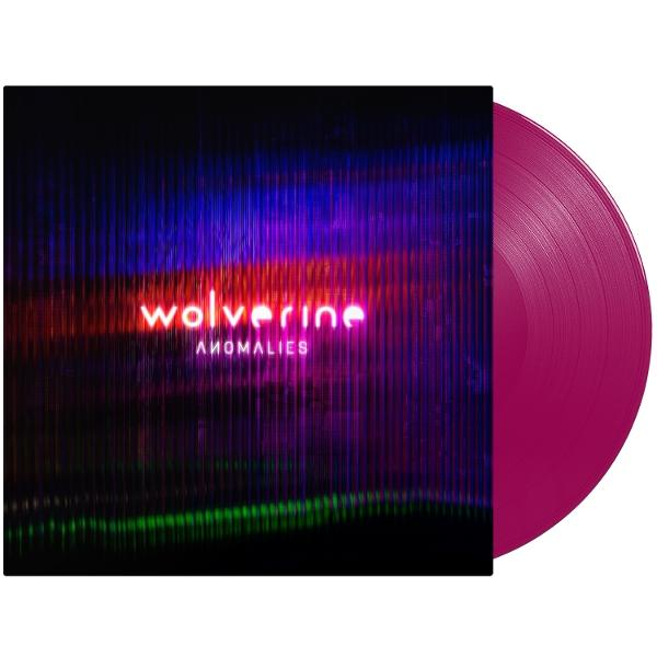 Lila Schallplatte mit dem Albumcover "wolverine ANOMALIES".