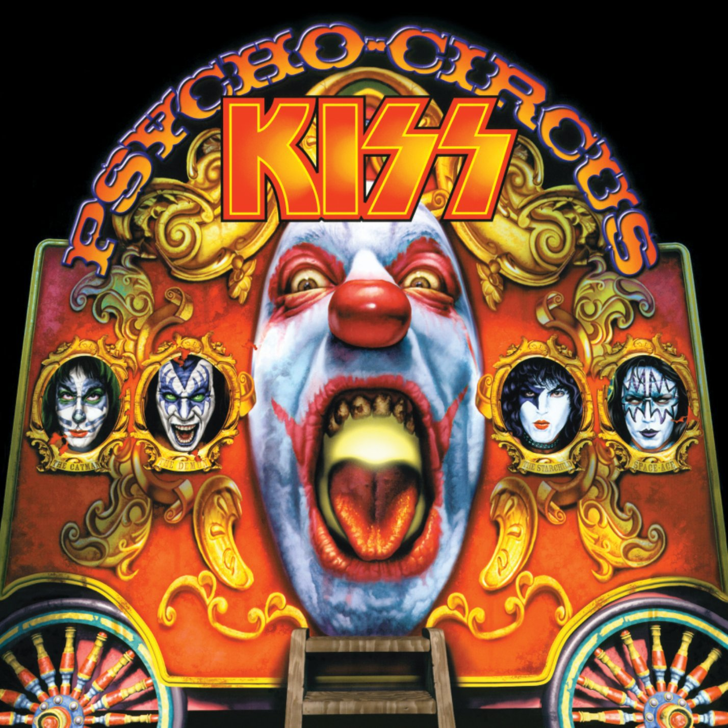 Kiss - Psycho Circus (40th Anniversary Edition) (Lenticular 3D Cover) (Vinyl LP (nagylemez))