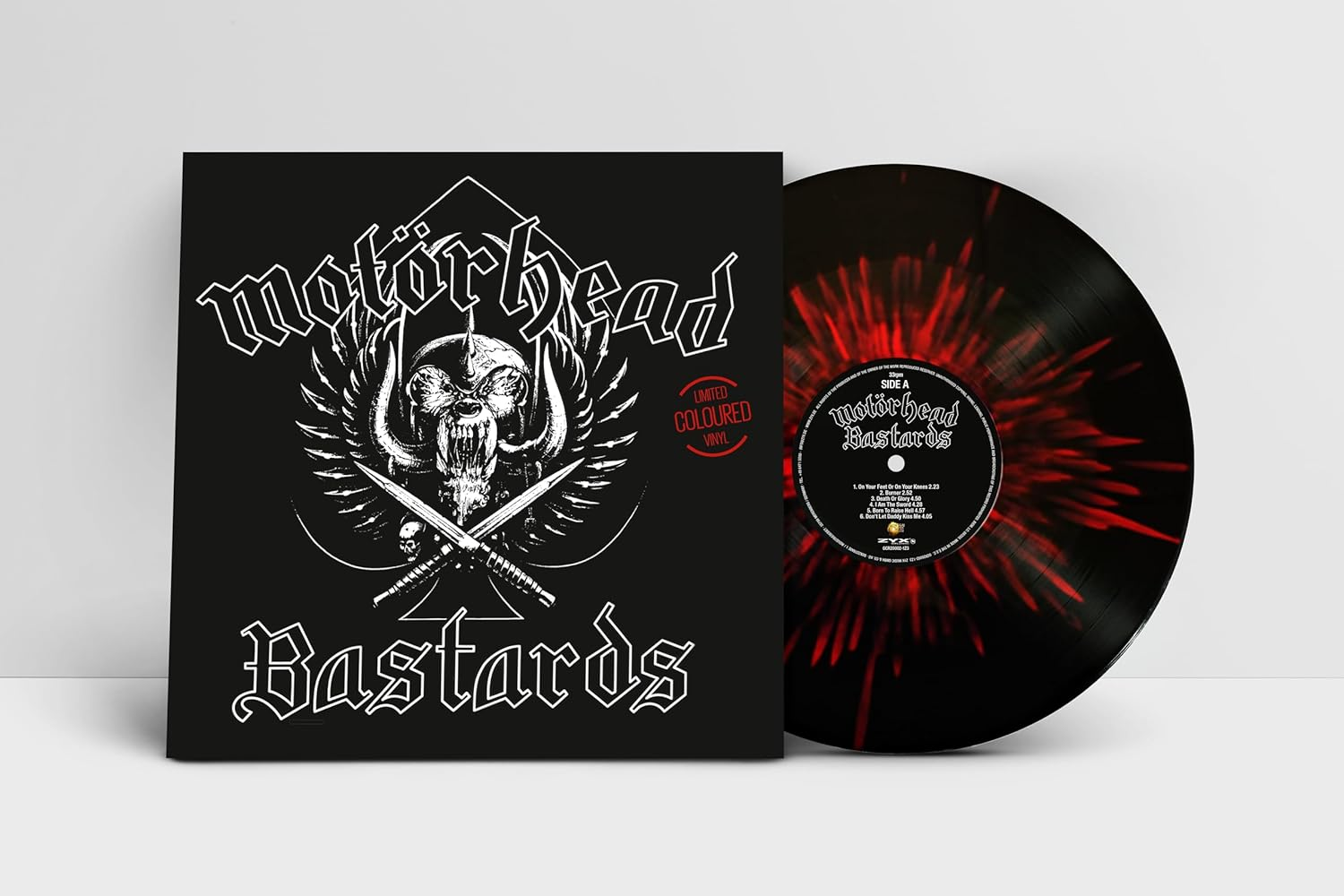 Motörhead - Bastards (Black & Red Splatter Vinyl) (Vinyl LP (nagylemez))
