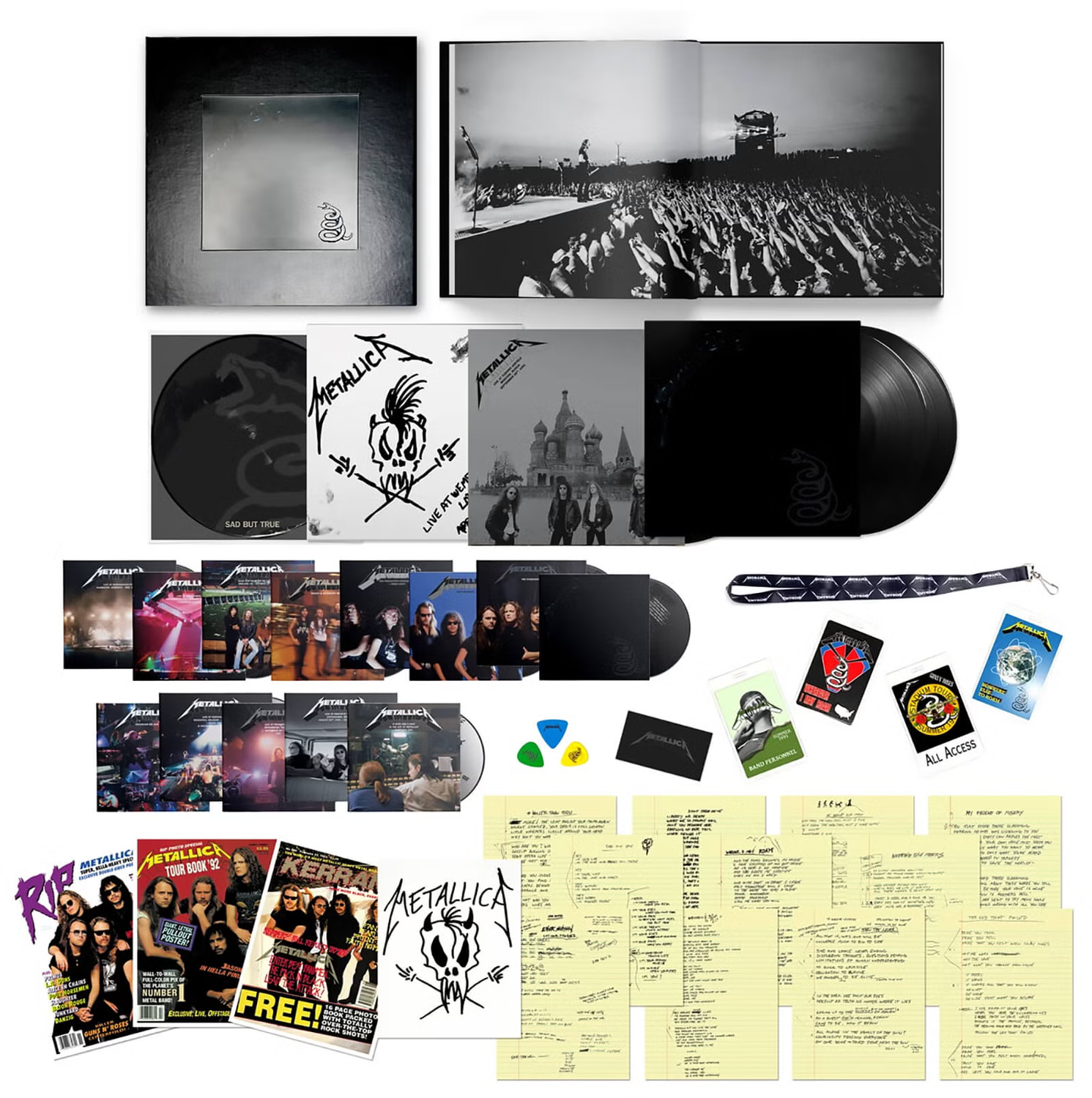 Metallica - (Deluxe Remastered Box Set) (LP + DVD CD)