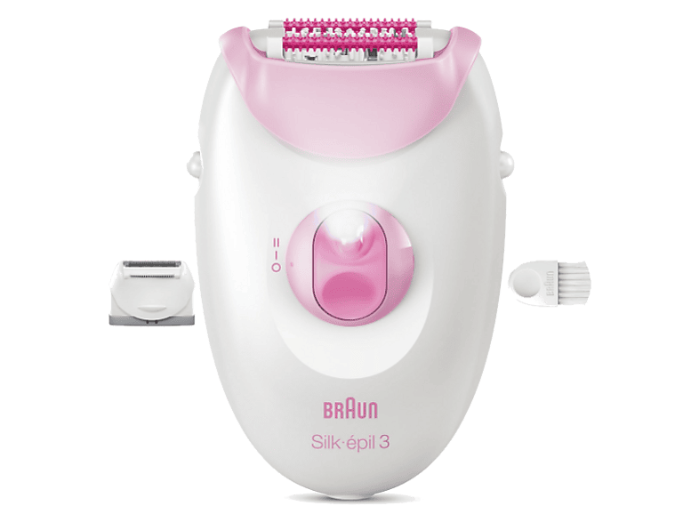 Depilator BRAUN SE3-031 Silk·épil 3 Biało-różowy