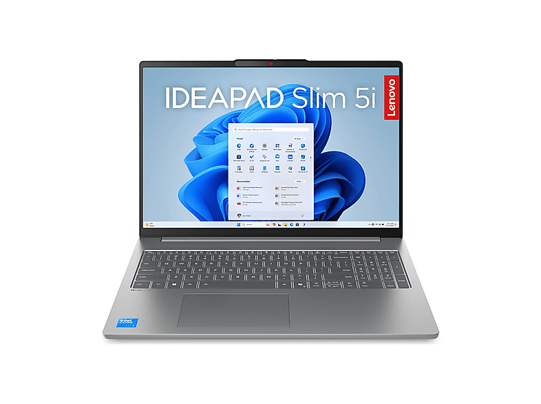 Lenovo Ideapad Slim 5 Notebook, 16 ", Processore Intel® Core Ultra 9 185H, Intel®, Ram Gb, 512 Gb Ssd, Grey, Windows 11 Home