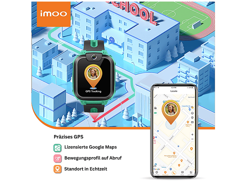 Imoo Watch Phone Z1 Watch Phone Plastik Tpu