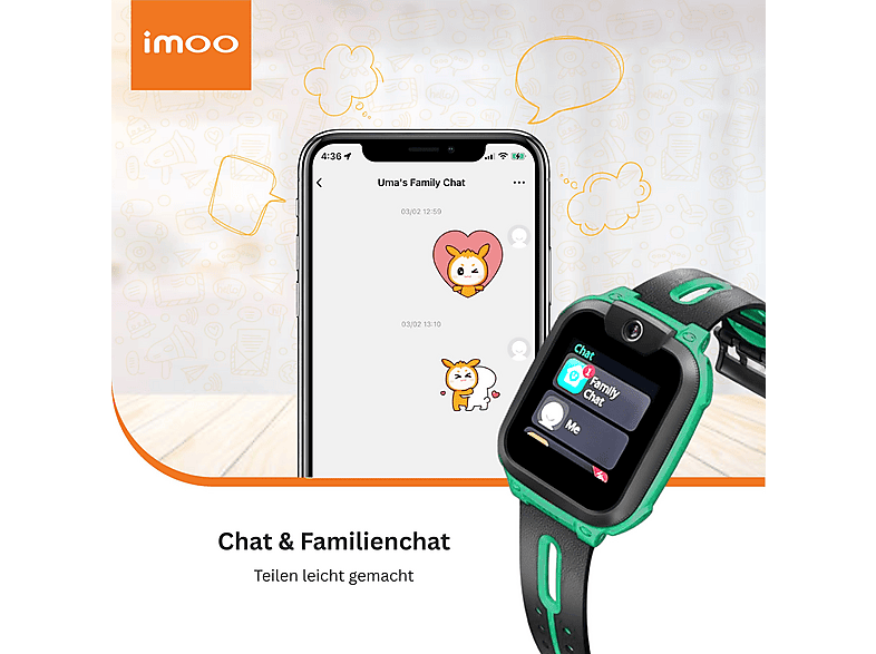 Imoo Watch Phone Z1 Watch Phone Plastik Tpu