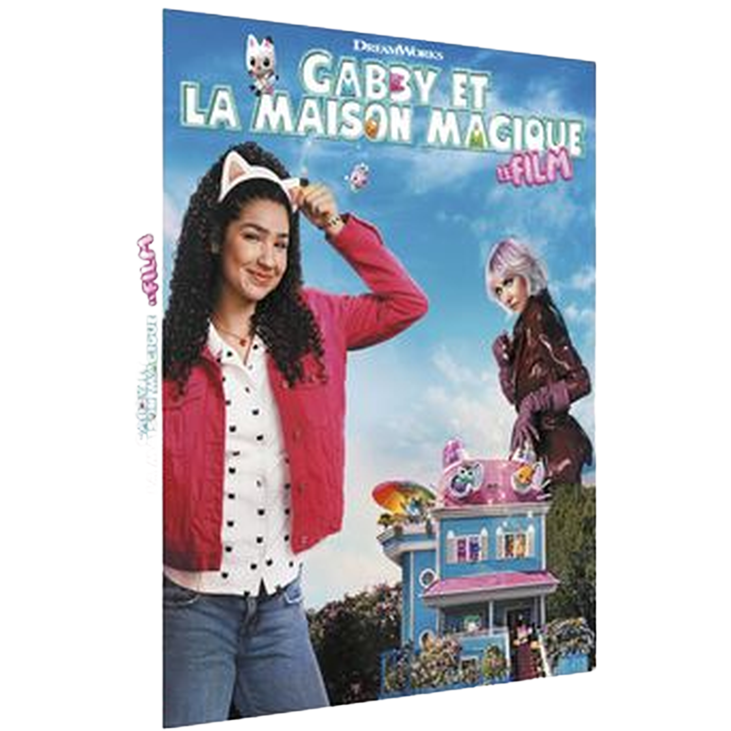 Affiche du film La Maison Magique de Gabby avec Gabby et Pandy.