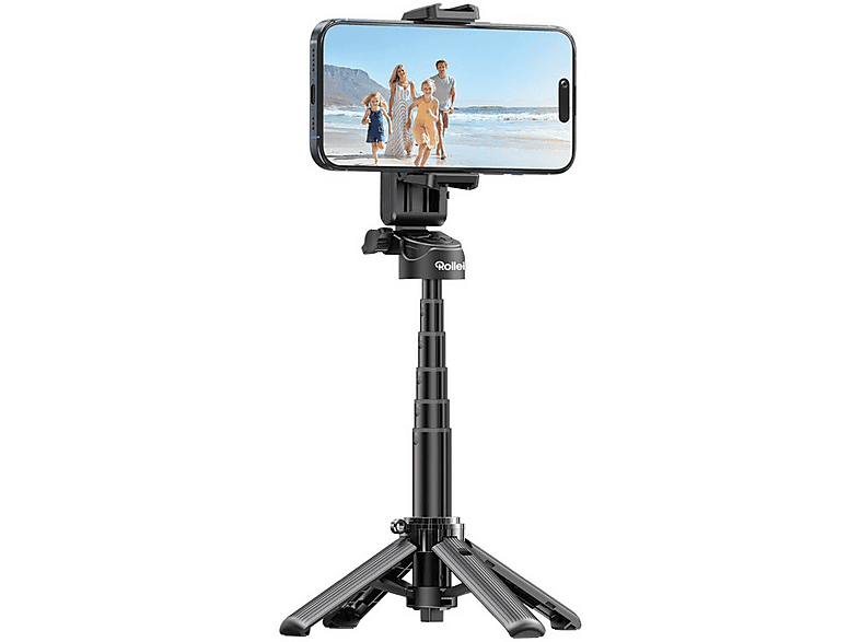 Rollei Easy Creator SmartGrip Tripod, Schwarz-Stativ mit Bluetooth-Fernbedienung — Foto 2 von 2