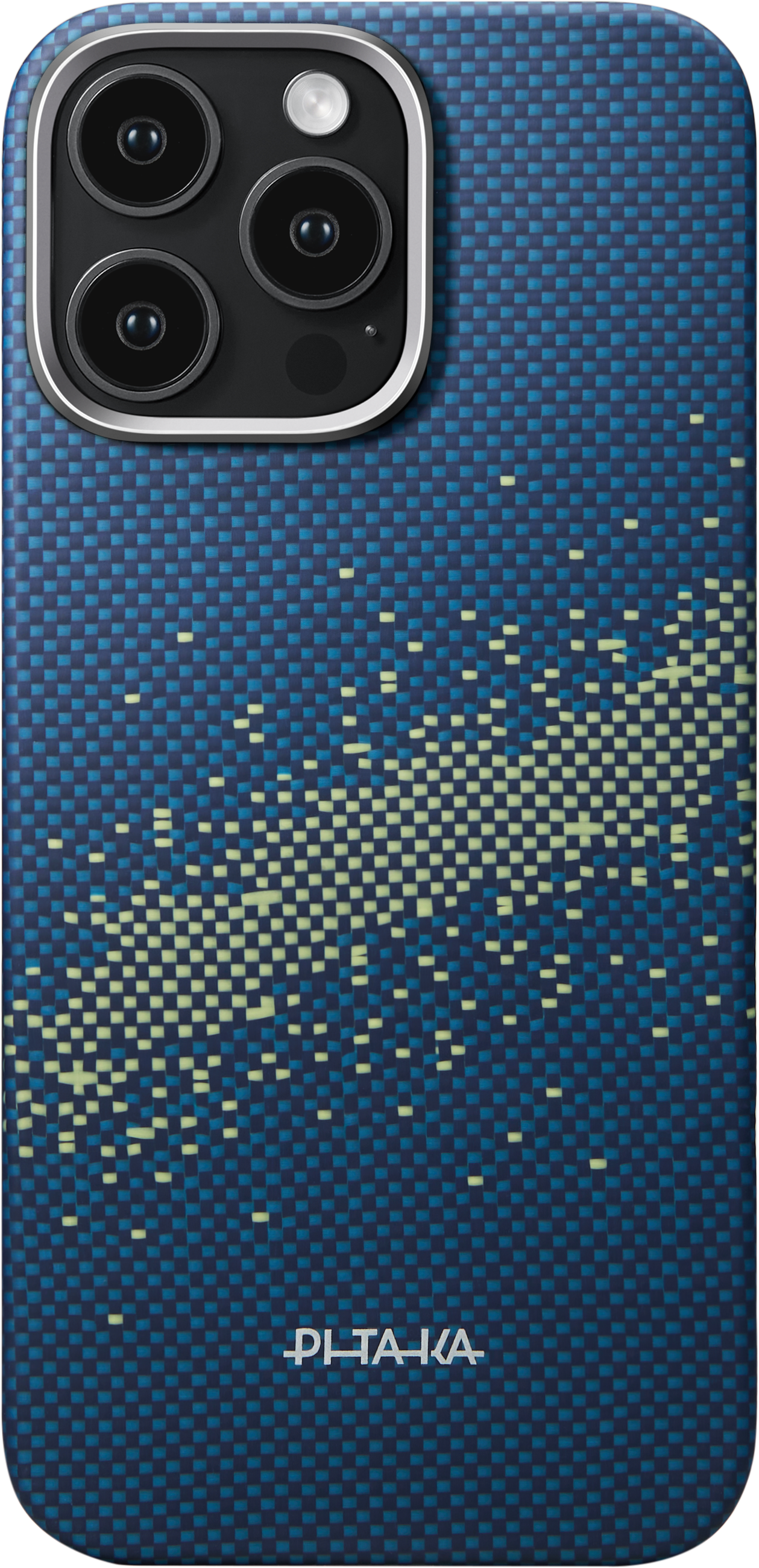 PITAKA Ultra-Slim Case iPhone 16 Pro PitaTap Max MagSafe kompatibilis telefontok, tejút (KI1605PMYG)