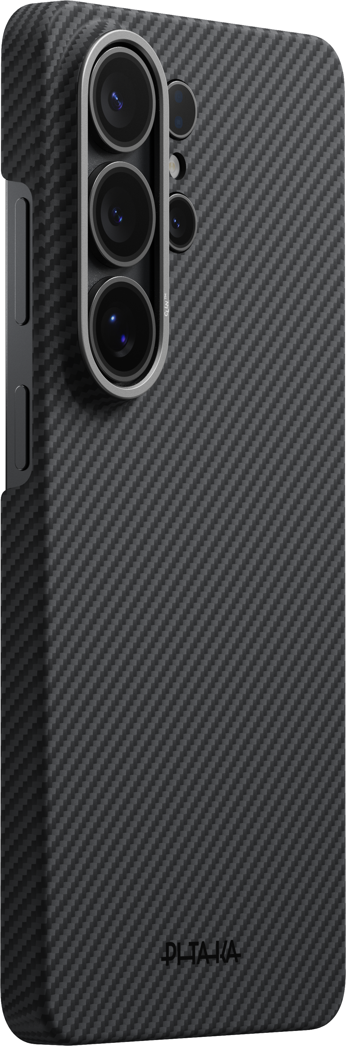 PITAKA Edge Case Samsung S26 ultra MagSafe kompatibilis telefontok, fekete-szürke (KS2601U)