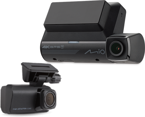 MIO DIGIWALKER MiVue 956WD dual menetrögzítő kamera, 4K 60fps, GPS, wifi (5415N7040033)