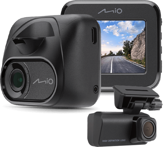 MIO DIGIWALKER MiVue C595WD menetrögzítő kamera + T30 hátsó szett (5415N7280036)