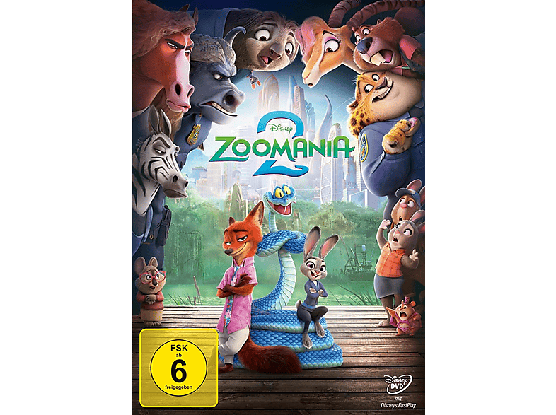 Zoomania 2 DVD (FSK: 6)