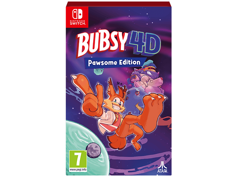 Bubsy 4D: Pawsome Edition (Nintendo Switch)