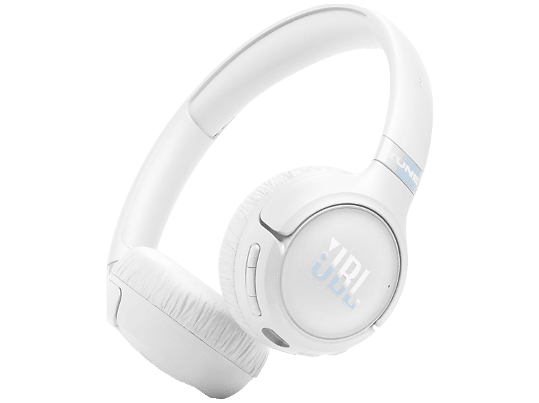 JBL Tune 680NC Casque On-Ear Sans Fil avec Réduction de Bruit Blanc