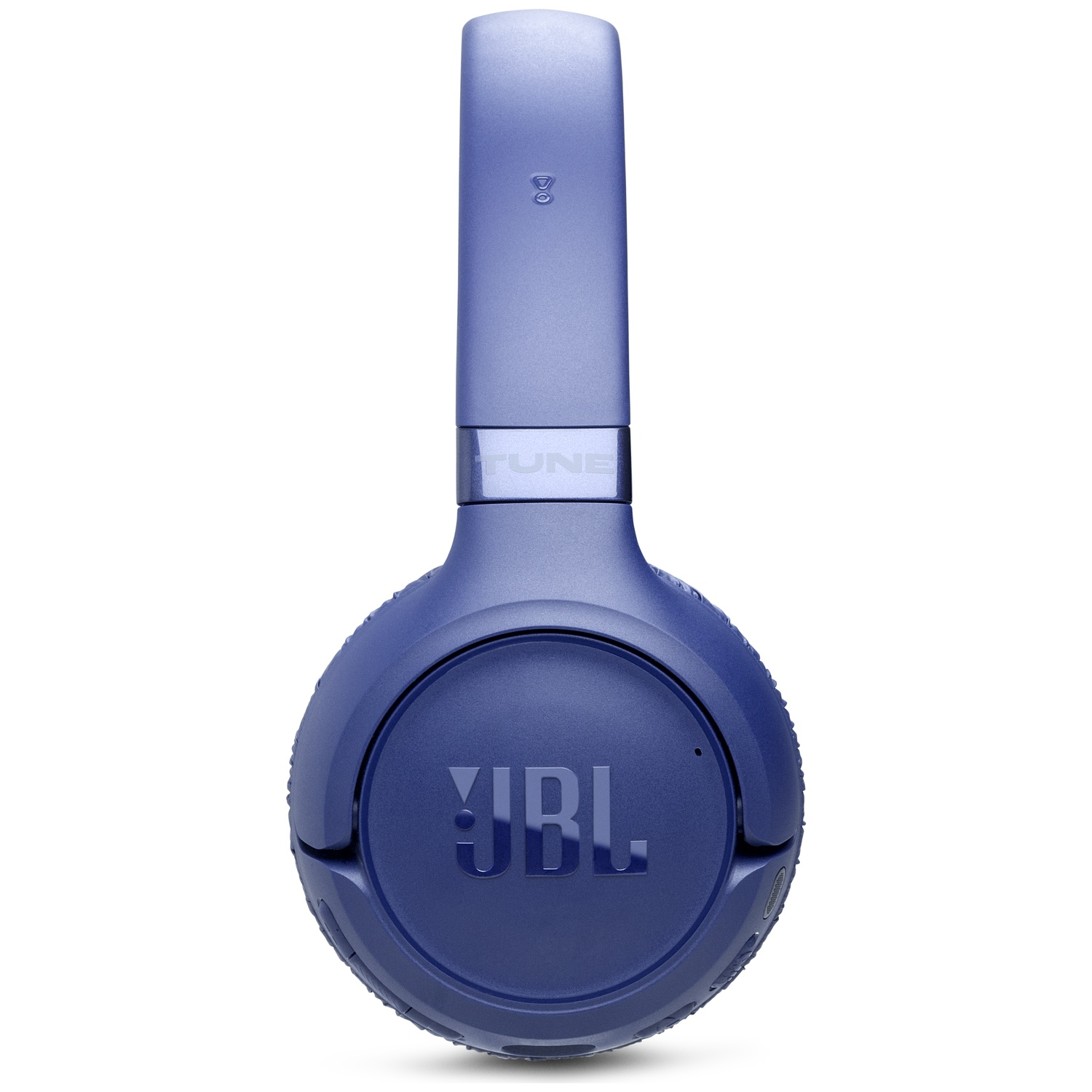 Casque JBL bleu avec inscription "TUNE" et logo.