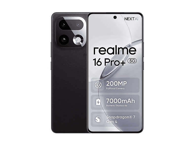 Realme 16 Pro+ 5G 12+512Gb, 512 Gb, Gray