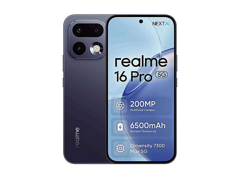 Realme 16 Pro 5G 8+256Gb, 256 Gb, Gray