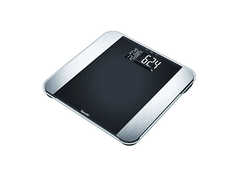 BEURER BF LE 2013 Bilancia Diagnostica che Analizza Peso, Grasso, Acqua, Massa Muscolare e Ossea, Display LCD XL, fino a 180 kg