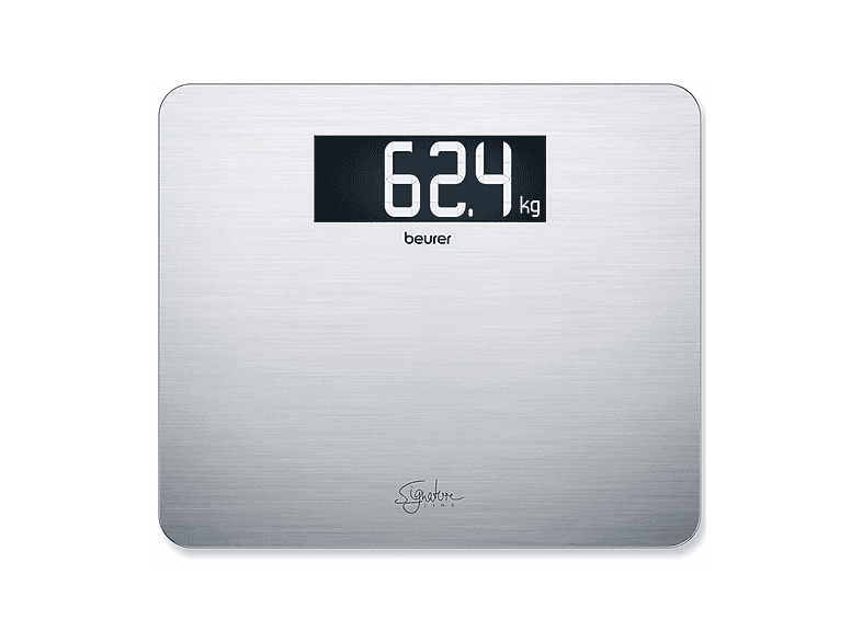 BEURER GS 405 XXL Bilancia in Vetro di Sicurezza con Display Illuminato, Ampia Superficie, Portata fino a 200 kg