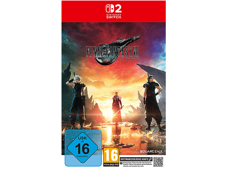 Final Fantasy VII Rebirth + eine exklusive Magic: The Gathering—final Fantasy Promokarte) - Nintendo Switch 2 [Game key card]