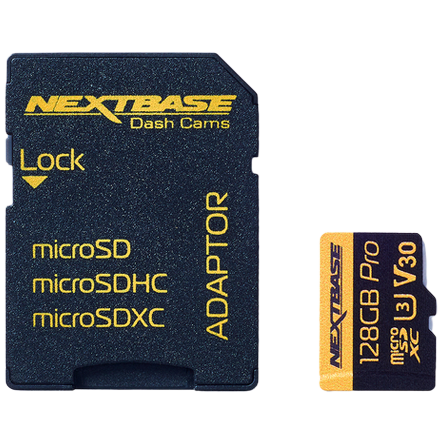 Nextbase 128gb U3 Micro Sd Card & Adapter Microsd Geheugenkaart