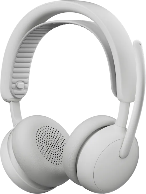 LOGITECH Zone Wireless 2 ES vezeték nélküli headset, ANC, Bluetooth, törtfehér (981-001508)