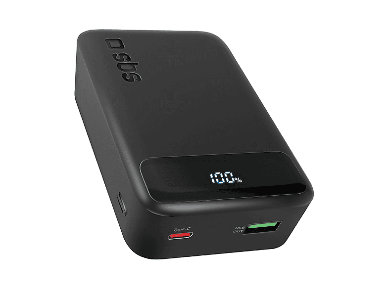 Powerbank SBS Compact PD 20W 20000 mAh mAh, Nero