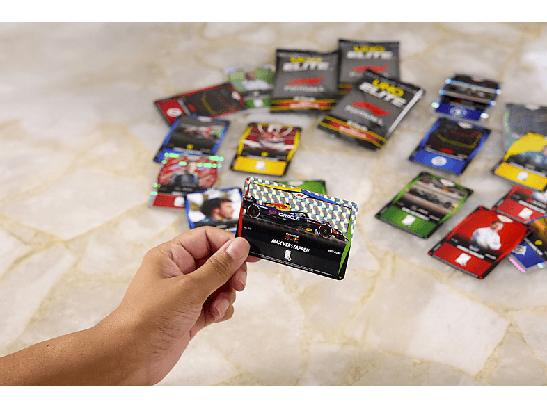 Thumbnail - MATTEL GAMES JLV42 UNO Elite Formel 1 2025 Core Edition Starterset Kartenspiel Mehrfarbig