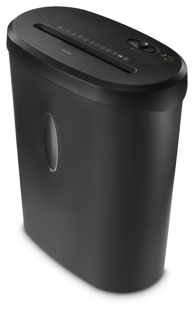 HAMA Safe X120 Iratmegsemmisítő, 12 lap, 21L, P4, T4, E3, fekete (50586)