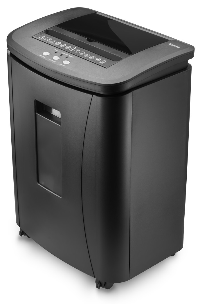 HAMA Safe Auto M1200 Iratmegsemmisítő, max 120 lap, 20L, P4, T4, E3, fekete (50591)