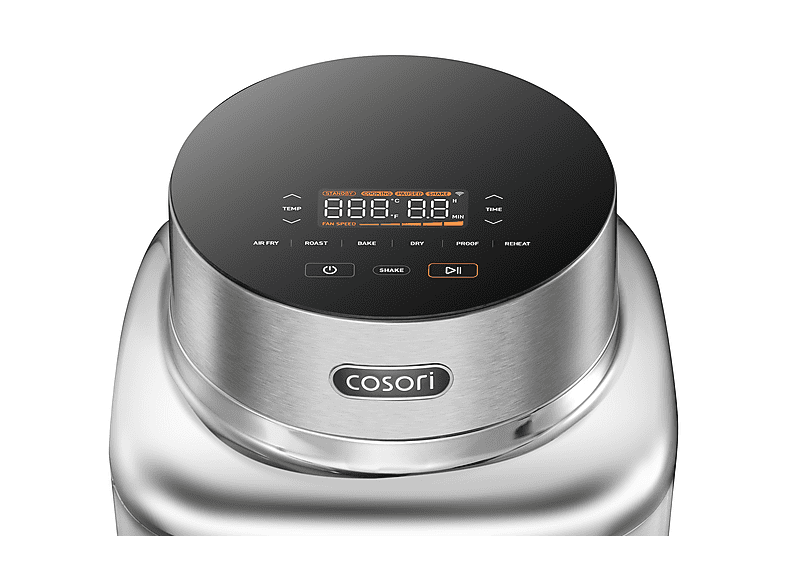 Thumbnail - COSORI CAF-SE601S-CEU ICONIC™ SINGLE 6.2L Edelstahl, Keramikbeschichtung, Heißluftfritteuse