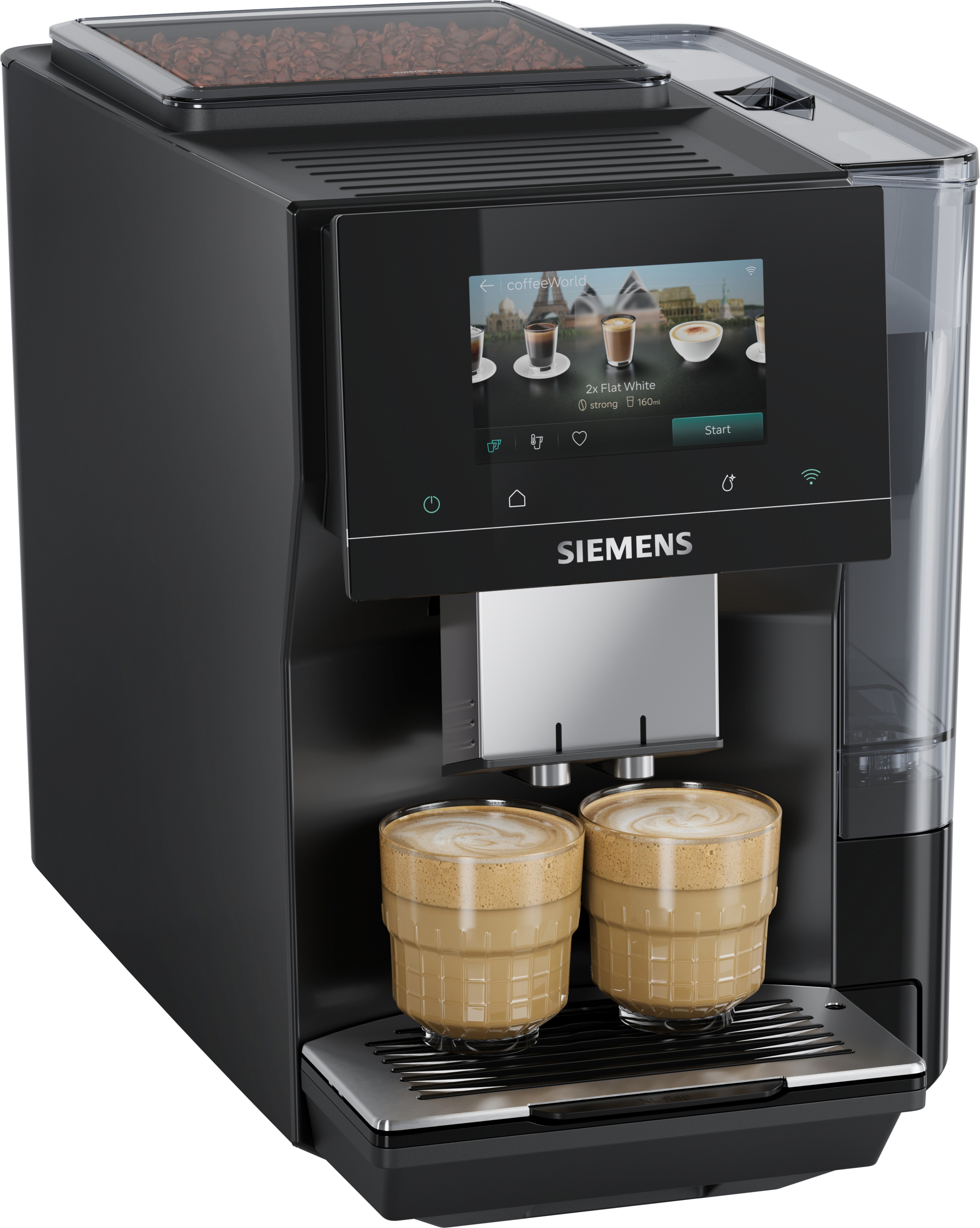 Siemens Eq700 Iaroma Tp723e09 - Volautomatische Espressomachine Zwart