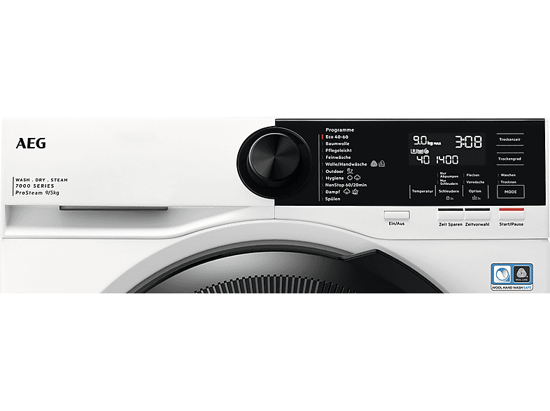 AEG LWR7G65690 7000 Waschtrockner (9,0 kg / 5,0 kg, 1600 U/Min.)