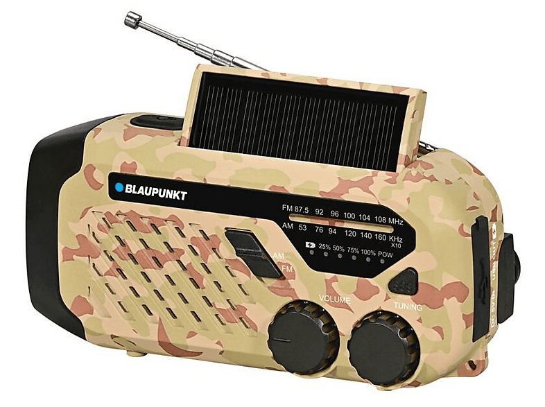 Blaupunkt ER10DC SURVIVAL Beżowy – zdjęcie 3