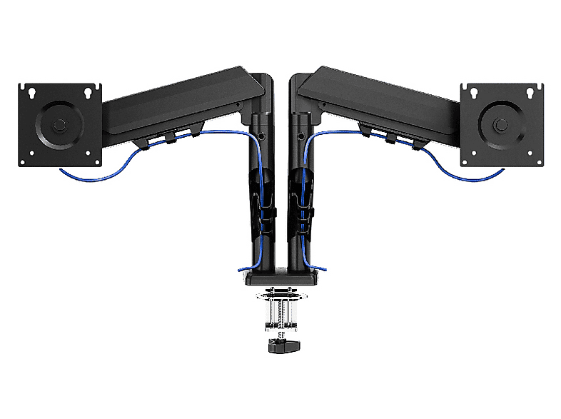 Uchwyt na dwa monitory ( zestaw z podstawką na laptop ) Tracer Double Armflex – zdjęcie 2