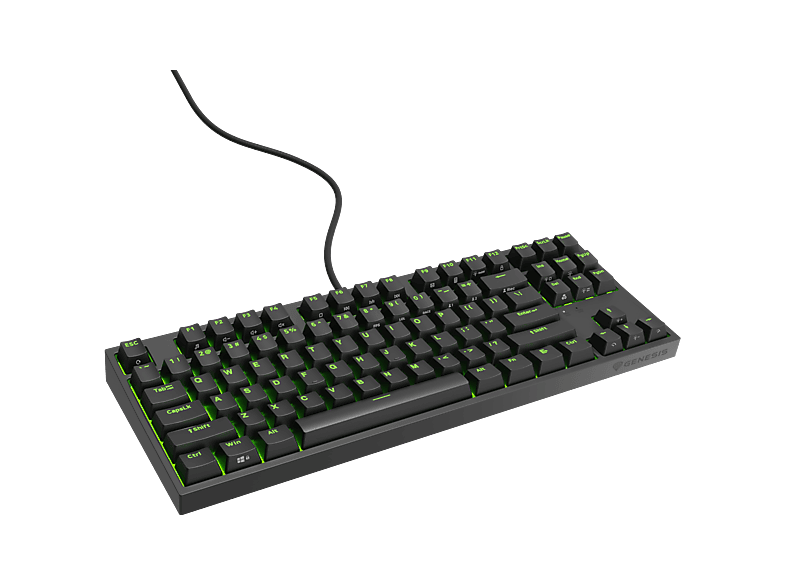 Genesis Thor 404 TKL US RGB Kailh Box Brown V2 Czarny