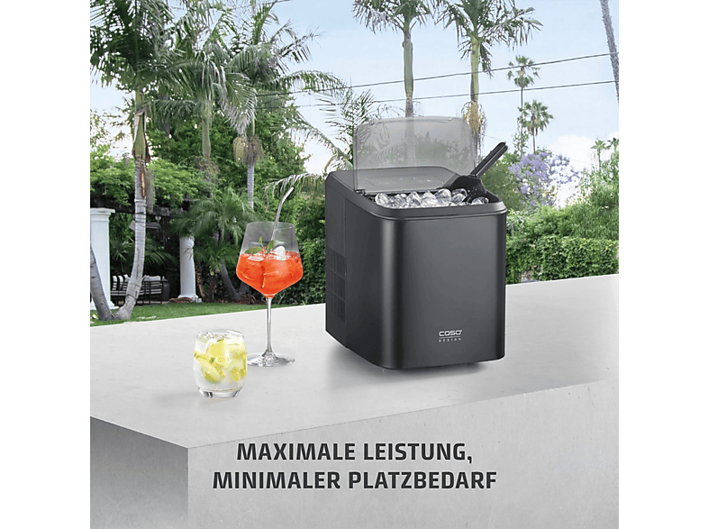 Caso 3403 Clear Ice Advanced Eiswürfelbereiter (130 Watt, 1,5 l, Schwarz) — Foto 5 von 5