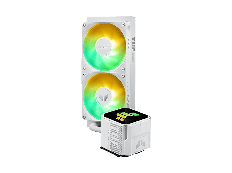 ASUS TUF Gaming LC III 240 ARGB Flüssigkeitskühler, Weiß; All-in-One-Flüssigkeitskühler — Foto 5 von 5