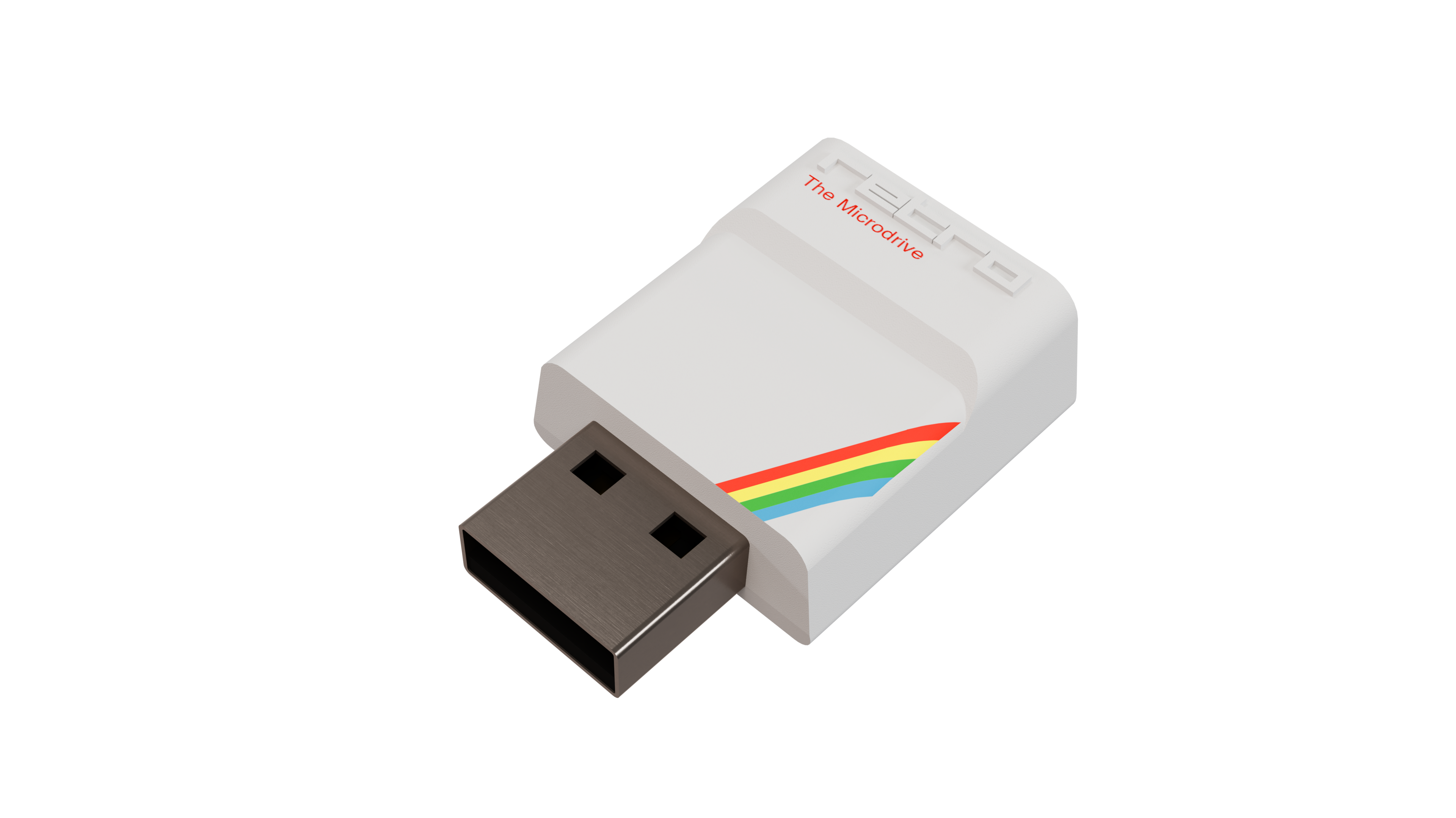 RETRO GAMES The Spectrum White Edition inkl 40 vorinstallierte ZX