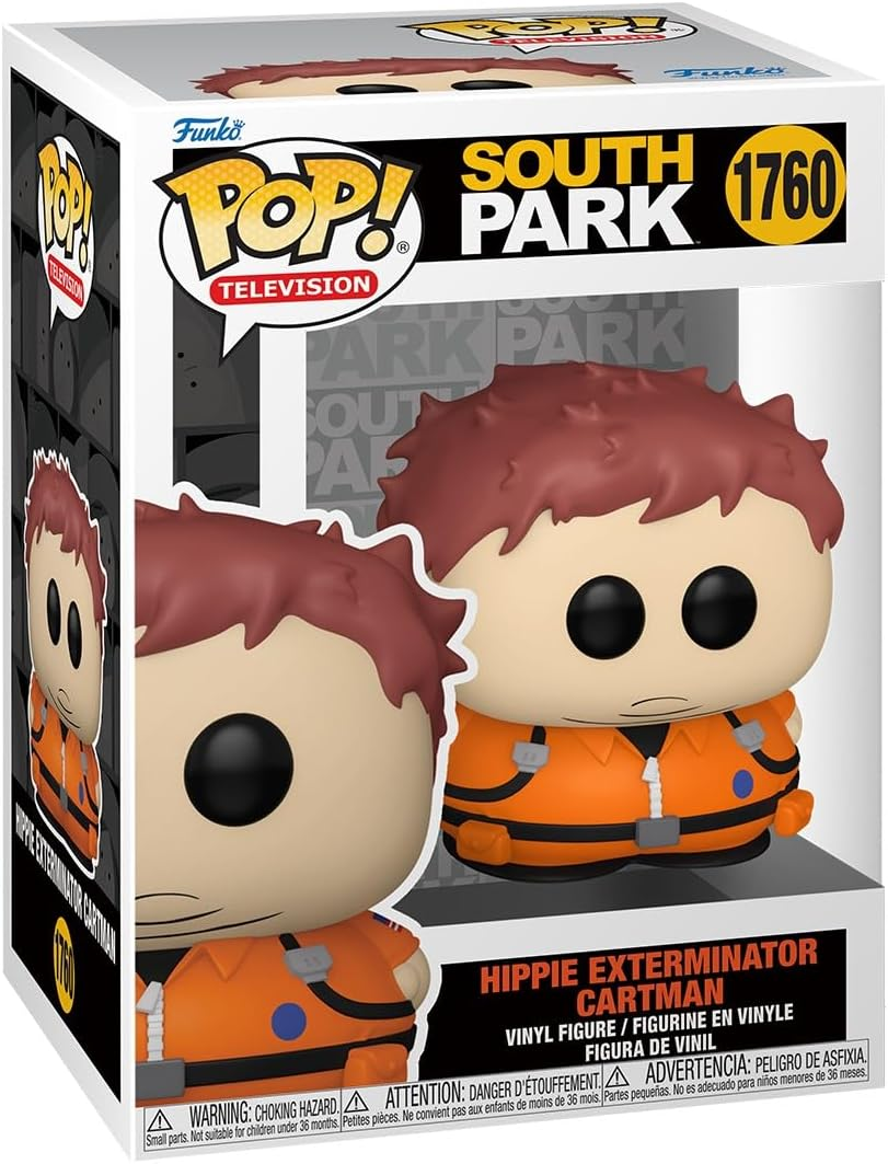 Figura Funko Pop! South Park Cartman de vinilo, ropa naranja, modelo 1760.