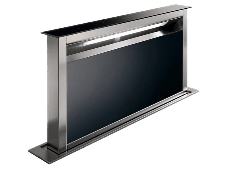 Okap do zabudowy w blacie FABER Fabula EV8+ BK A90/2 Czarno-srebrny