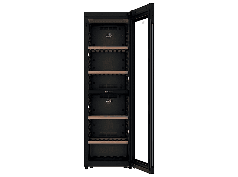 Haier HWS201GDFH1 60 Serie 7 Weinklimaschrank (366 l, 126 kWh, EEK: F, Schwarz, Anzahl Flaschen: 201) — Foto 2 von 5