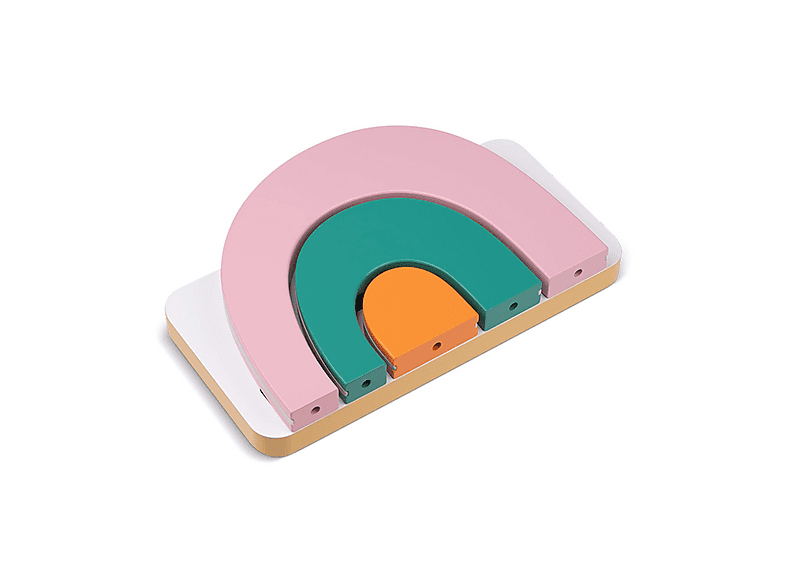 Thumbnail - TONIES Mini Standregal - Regenbogen Regal, Mehrfarbig