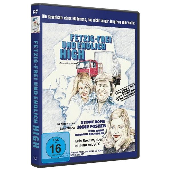 DVD Cover: Fetzig-Frei und Endlich High mit Jodie Foster.