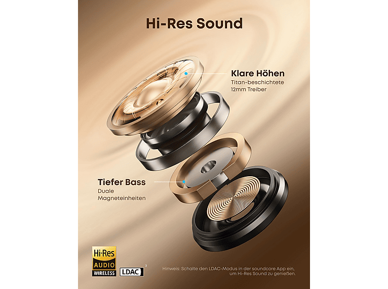 Thumbnail - SOUNDCORE BY ANKER AeroClip, Open-ear Kopfhörer Bluetooth Pink